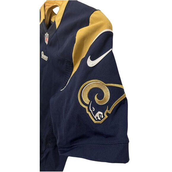 Nike NFL Los Angeles Rams On Field‎ Blank Player Limited Jersey Size 44 / M NEW - Picture 4 of 16